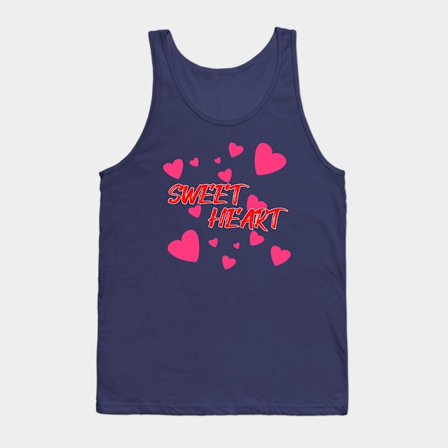 Sweet Heart Tank Top by radeckari25